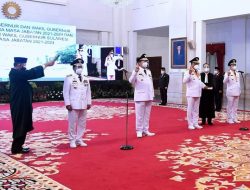 Presiden Jokowi Lantik Gubernur Kaltara dan Sulut, Kepri Tertunda
