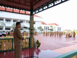 Pimpin Apel Pagi, Plh Gubernur Kepri Serahkan SK P3K Untuk 39 Orang