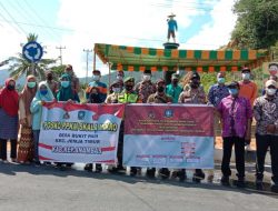Kepala Desa Bukit Padi laksanakan Pemberlakuan Pembatasan Kegiatan Masyarakat