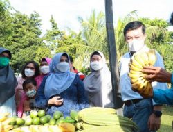 Rahma dan Endang Ajak Masyarakat Belanja Produk Pertanian Lokal di Gerai Pangan Tanjungpinang