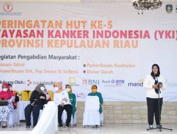 Peringati HUT ke-5, YKI Kepri Gelar Senam Sehat dan Pemeriksaan Kesehatan Gratis