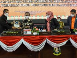 Pemprov dan DPRD Kepri Teken Kesepakatan KUA PPAS APBD 2022