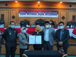 Pemko dan DPRD Kota Tanjungpinang Sepakati 16 Ranperda Tahun 2022