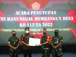 Apresiasi Pelaksanaan TMMD Ke 113, Roby : Insyaallah kita Anggarkan Setiap Tahun