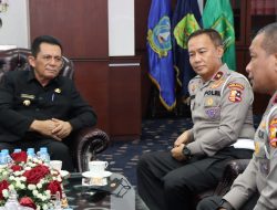 Audiensi Etle, Korlantas Polri Dan Dit Lantas Polda Kepri Bersama Gubernur Provinsi Kepri