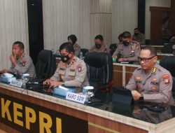 Wakapolda Kepri Ikuti Kegiatan Kick Off Kolaborasi Percepatan Penurunan Stunting Bersama BKKBN Secara Virtual