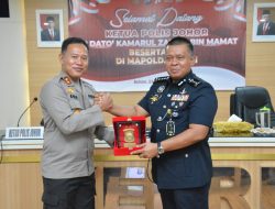 Kapolda Kepri Menerima Kunjungan Ketua Polis Johor Malaysia Di Mapolda Kepri