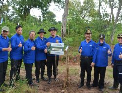 Kapolda Kepri Lakukan Penanaman Pohon Jati Emas Di Sepanjang Jalan Jenderal Sudirman, Menuju Batam Green City 2022