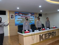 Wakapolda Kepri Buka Taklimat Awal Tahap II Audit Kinerja Itwasda Di Jajaran Polda Kepri