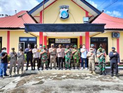 Perkuat Sinergi, Polsek Gunung Kijang Gelar Apel Bersama TNI dan Satpol