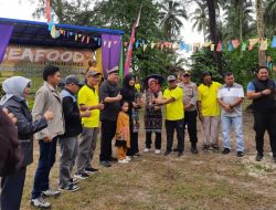 Pilot Project Kosabangsa 2022: Launching Kapal Wisata dengan Motor Listrik Tenaga Surya Oleh PJ Sekdakab Bintan di Pengudang Seafood Festival