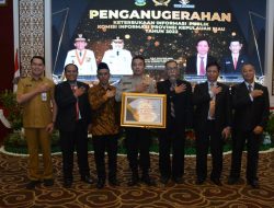 Polda Kepri Terima Anugerah Keterbukaan Informasi Publik Tahun 2022