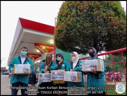 Turun ke Jalan, Mahasiswa STEBI Batam Galang Donasi Untuk Cianjur