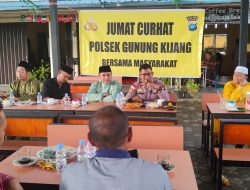 Jaga Kamtibmas, Polsek Gunung Kijang Kembali Gelar Jumat Curhat Bersama Masyarakat