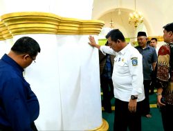 Karpet Khusus dari Turki untuk Masjid Sultan Riau Penyengat Tiba