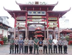 Imlek, Bupati dan Forkopimda Asahan Tinjau Vihara di Kisaran