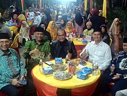 Hadiri Harlah dan Pelantikan IKMK, Ria Saptarika Sampaikan Kekagumannya dan Ikut Lelang Singgang Ayam