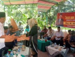 Reses, Anggota DPRD Bengkalis Arianto Temui Masyarakat di Desa Perapat Tunggal