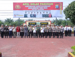 Bupati Asahan Ikuti Apel Gelar Pasukan Ops Keselamatan Toba 2023