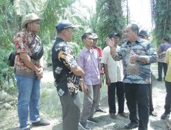 Wakil Bupati Asahan Tinjau Kondisi Bantaran Sungai Liga Asahan