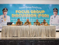Bupati Asahan Buka Focus Group Discussion