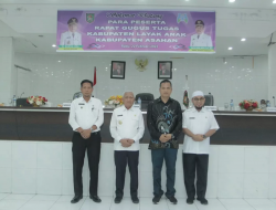 Bupati Asahan Ikuti Rapat Gugus Tugas KLA