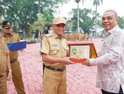 Bupati Asahan Pimpin Apel Gabungan