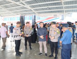 Kapolres Karimun Lepas Pemberangkatan Mudik Gratis Lebaran 2023