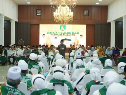 Bupati Asahan Lepas 34 Jama’ah Calon Haji Asahan Tahun 1444H/2023 M Tahap ke-III