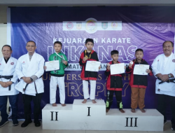 Wakil Bupati Asahan Hadiri Kejuaraan Karate INKANAS Se-Sumatera Pantai Timur