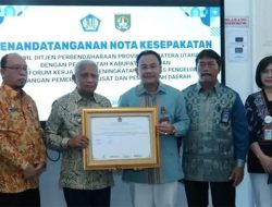 Kanwil Ditjen Perbendaharaan Provsu MoU dengan Pemkab Asahan