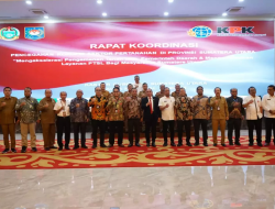Sekda Asahan Ikuti Rakor Pencegahan Korupsi Sektor Pertanahan