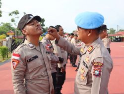 Demi Terwujudnya Disiplin, Propam Polres Bintan Laksanakan Gaktibplin