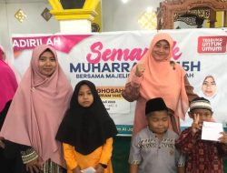 Peringati Tahun Baru Islam, MT Al-Jannah Santuni 93 Anak Yatim di Bintan