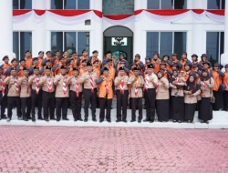 Asisten Pemerintahan dan Kesejahteraan Rakyat Lepas Peserta Raimuna Nasional ke XII