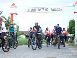 Bupati Asahan Gowes Bersama Komunitas Sepeda