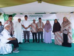 Yayasan Nurul Ikhwan Islamic Boarding School Resmi di Buka Bupati Asahan