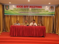 Asisten Administrasi Umum Buka Kick Of Meeting Pelaksanaan KLHS RPJPD Kabupaten Asahan Tahun 2023