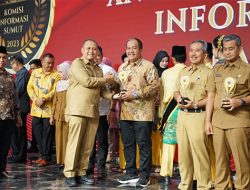 Pemerintah Kabupaten Asahan Raih Anugerah Keterbukaan Informasi Publik
