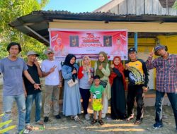 Selebgaram Karimun Cinthiara Yunisa Jadi Dewan Juri Lomba Karaoke di Kelurahan Baran Barat