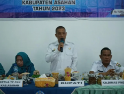 Asisten Pemerintahan dan Kesra Buka Rakornis TP PKK Asahan di Tanjung Balai