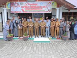 Bupati Asahan Ikuti Pertemuan dengan Kepala Sekolah UPTD SD, SMP Negeri di Air Joman