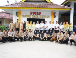 Bupati Asahan Serahkan Bantuan Sosial dan Resmikan Posko Taruna Siaga Bencana