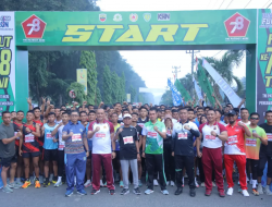 Bupati Asahan Lepas Peserta Fun Run HUT ke-78 TNI