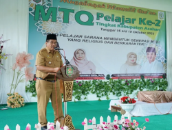 Wakil Bupati Buka MTQ Pelajar Ke-II Tingkat Kabupaten Asahan Tahun 2023
