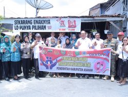 Wakil Bupati Asahan Serahkan Bantuan Makanan Tambahan untuk Anak Stunting