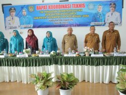 Rakornis TP. PKK Kabupaten Asahan di Kecamatan Aek Kuasan