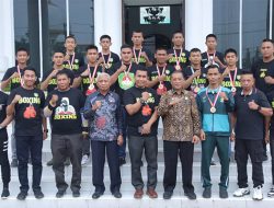 Bupati Terima Audiensi Pertina Kabupaten Asahan 