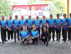 Meriah HUT Korpri ke-52 Tahun, DPK Korpri Kabupaten Asahan Gerak Jalan Santai