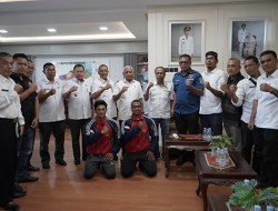 KONI Kabupaten Asahan Audiensi dengan Bupati Asahan